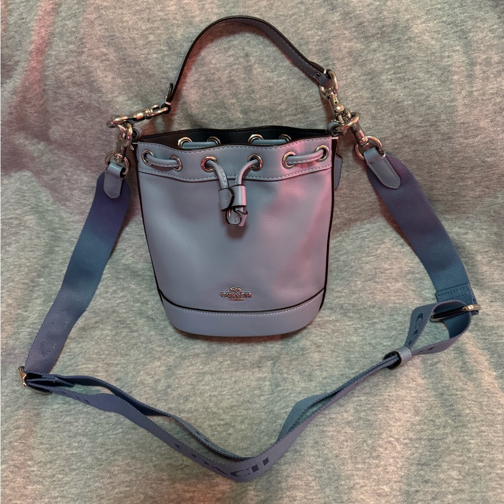 Coach mini bucket bag